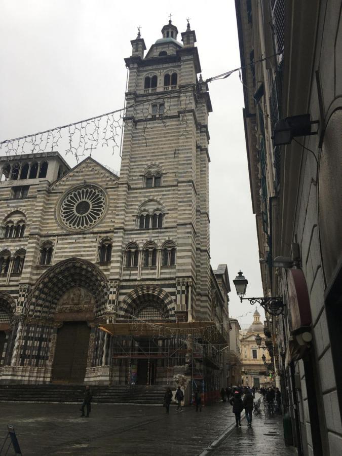 San Lorenzo Cathedral Genua Exteriör bild